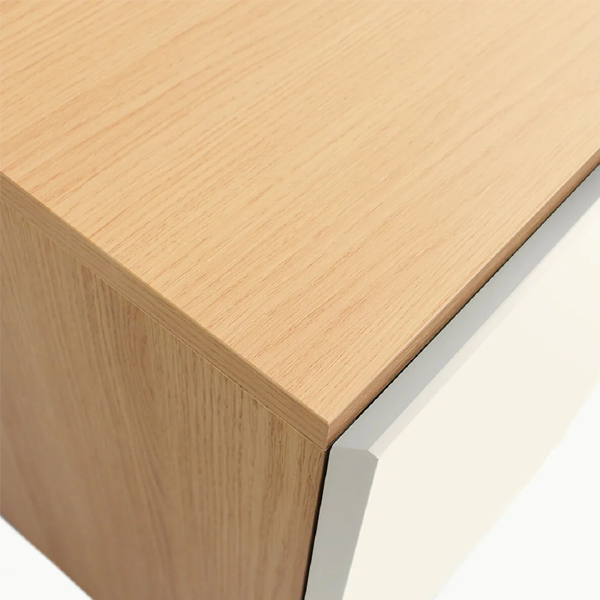 Petit meuble TV MIKE Beige Havane - KULILE