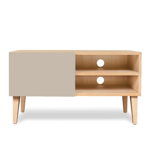 Petit meuble TV MIKE Beige Havane - KULILE