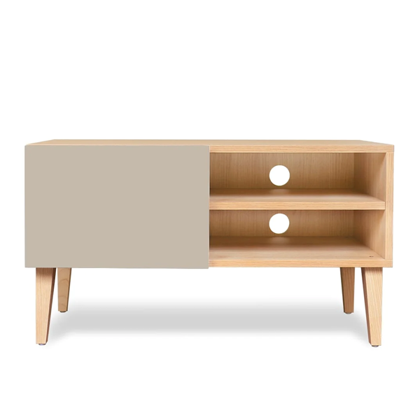 Petit meuble TV MIKE Beige Havane - KULILE