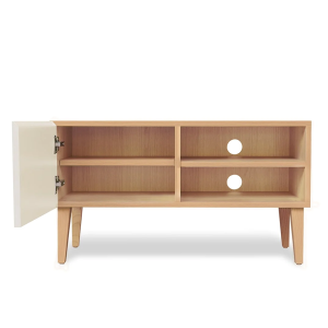 Petit meuble TV MIKE Gris Anthracite - KULILE