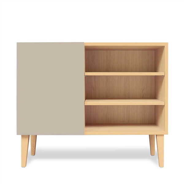 Buffet compact BEKY Beige Havane - KULILE