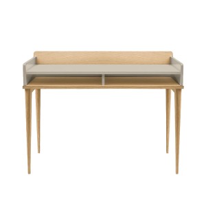 ROCK Beige Havana compact wooden desk - KULILE