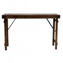 Console two trays Recycled wood - Raw Materials