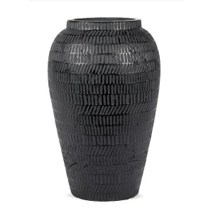 Vase L Black Black Ancient - Serax