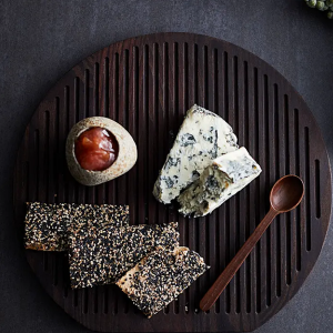 Yami Brown Ash Cheese Board - Muubs
