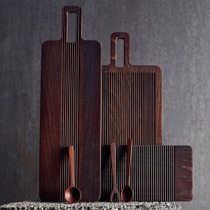 Yami rectangular cutting board in ash - Muubs