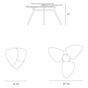 Élégance et praticité : La table basse Klybeck dans un espace de vie dynamique
