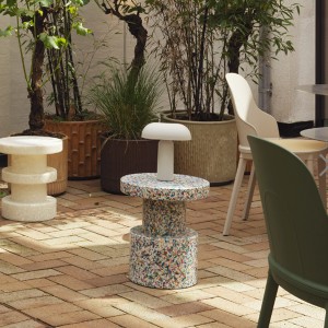 Stool / Side table White Multi - NORMANN COPENHAFEN
