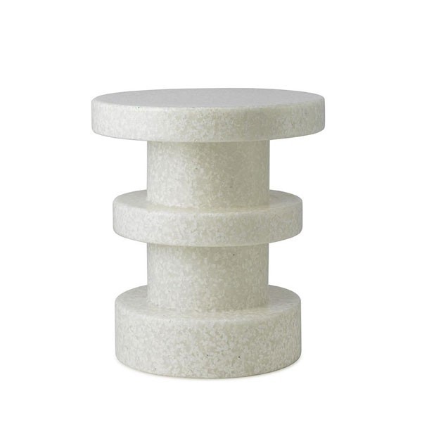 Bit Tabouret Empilable Blanc / Blanc - Normann Copenhagen