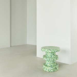 Bit Stackable Stool Green - Normann Copenhagen