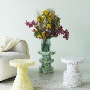 Bit Stackable Stool Green - Normann Copenhagen