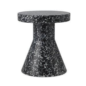 Tabouret Bit Cône Noir / Blanc - Normann Copenhagen