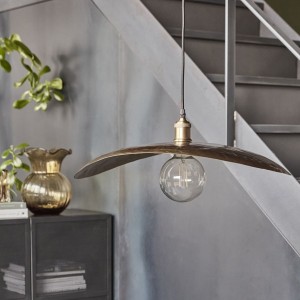 HDHatt Metal Lampshade Antique Brass - House Doctor