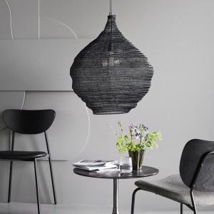 HDMesh Lamp Black L - House Doctor