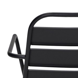 Chaise outdoor Helo noir - House Doctor
