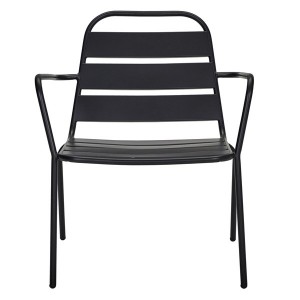 Helo black outdoor chair - House Doctor
