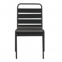 Mat white metal and hemp chair - Normann Copenhagen