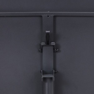 Square folding table HDHelo Black - House Doctor