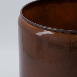 Pile Brown Plant Pot - House Doctor