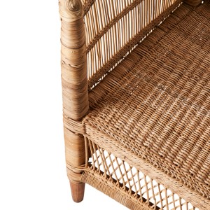 Tribe Nature Bamboo Rattan Sofa L - Affari of Sweden