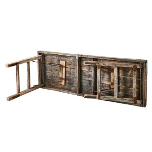 Nature rustic wooden folding table - Affari of Sweden