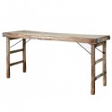 Square folding table HDHelo Black - House Doctor