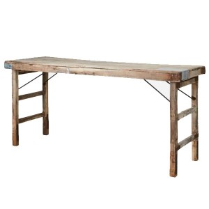 Nature rustic wooden folding table - Affari of Sweden