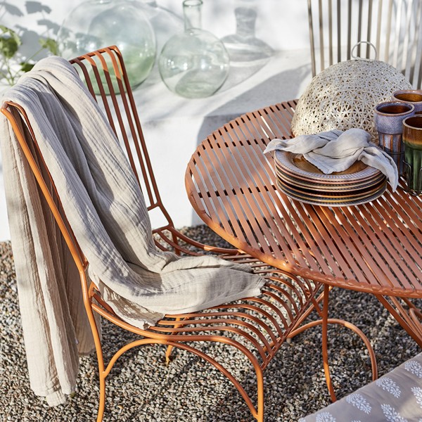 Table Visby Orange poudré - Affari of Sweden