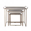 Nesting tables set of 3 Grey - Affari Of Sweden
