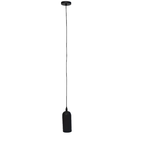 Tiny Black ceramic pendant light - Urban Nature Culture