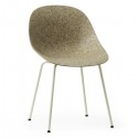 Mat Seaweed chair black metal and hemp - Normann Copenhagen