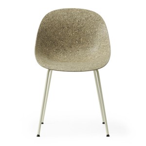 Chaise Mat Seaweed métal blanc et chanvre - Normann Copenhagen