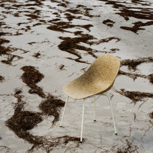 Chaise Mat Seaweed métal blanc et chanvre - Normann Copenhagen
