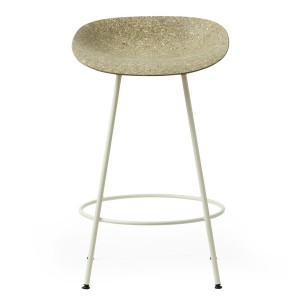 Mat Stool 65 cm Cream Steel Seaweed - Normann Copenhagen