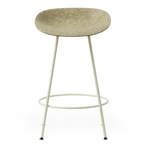 Mat Tabouret 65 cm Cream Steel Seaweed - Normann Copenhagen