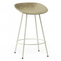 Mat Tabouret 65 cm Noir Steel hemp - Normann Copenhagen