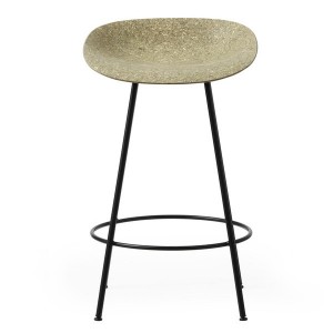 Mat Tabouret 65 cm Noir Steel Seaweed - Normann Copenhagen