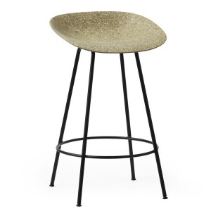 Mat Tabouret 65 cm Noir Steel Seaweed - Normann Copenhagen
