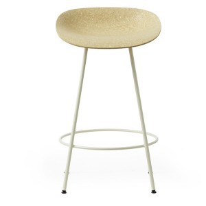Mat Tabouret 65 cm Cream Steel hemp - Normann Copenhagen