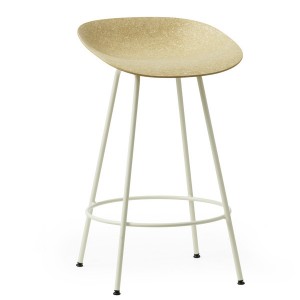 Mat Stool 65 cm Cream Steel hemp - Normann Copenhagen