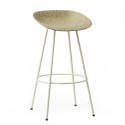 Mat Tabouret 75 cm Noir Steel hemp - Normann Copenhagen