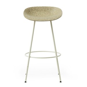 Mat Tabouret 75 cm Cream Steel Seaweed - Normann Copenhagen