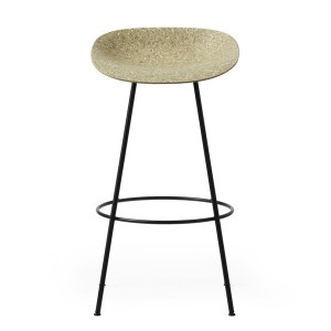 Mat Tabouret 75 cm Noir Steel Seaweed - Normann Copenhagen