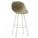 Mat Island Chair 75cm Hemp and White Metal - Normann Copenhagen