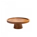 Recycled Teak Cake Stand Ø 25 cm - Original Home