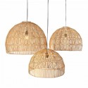 Bogor black rattan lampshade set of 3 - Original Home