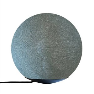Tango lampe à poser magnétique avec globe vert de gris 25cm - La case à cousin Paul