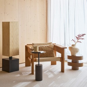 Table d'appoint Macy manguier en ambiance salon design scandinave - Urban Nature Culture - Woodely