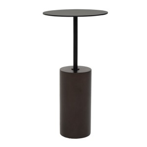 Table d'appoint Macy bois de manguier noir design minimaliste - Urban Nature Culture - Woodely