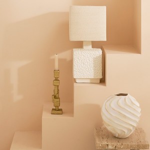 Vase Ribbed céramique beige -Urban Nature Culture